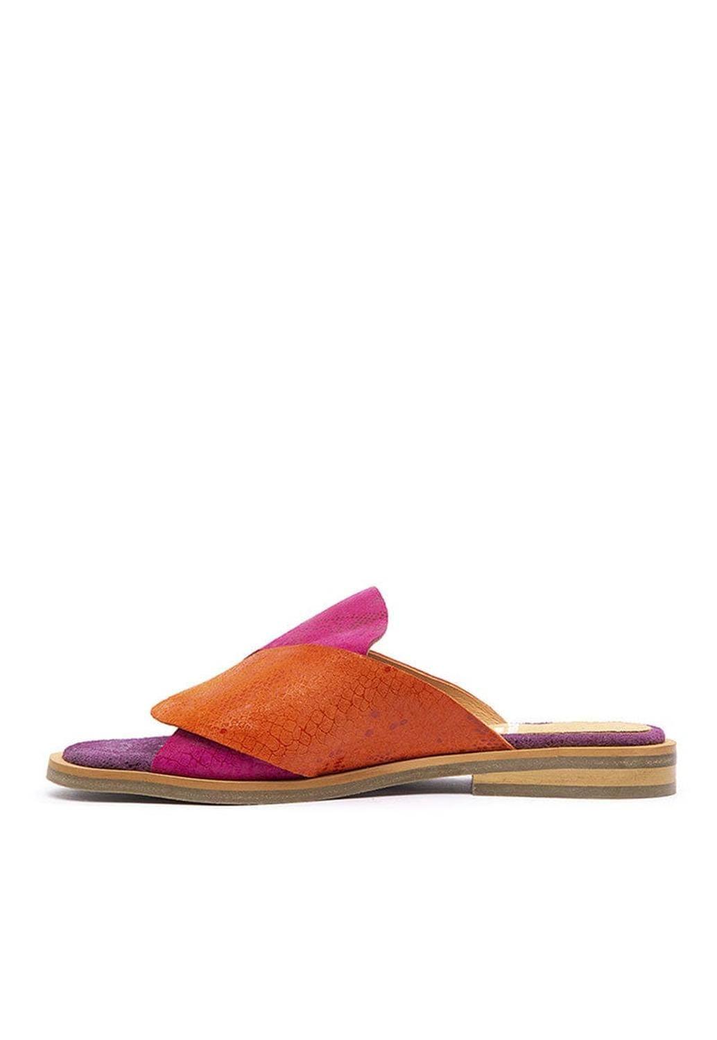 Sandalia Mujer / Peumo Fucsia Naranjo-3