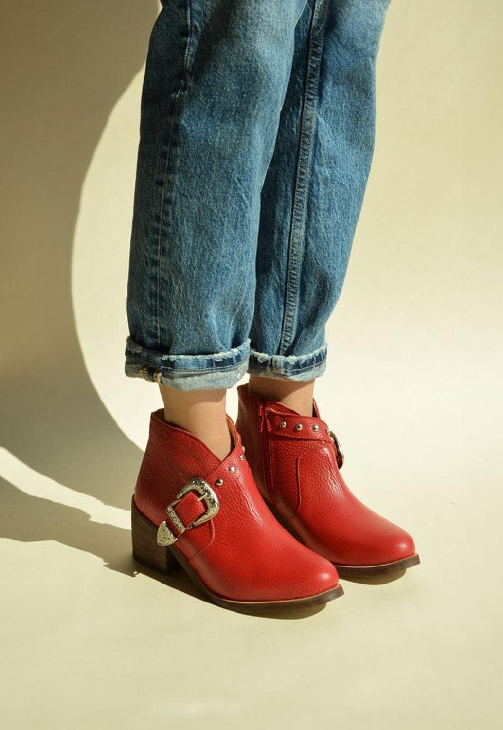 Botin Mujer / Berta Rojo-1