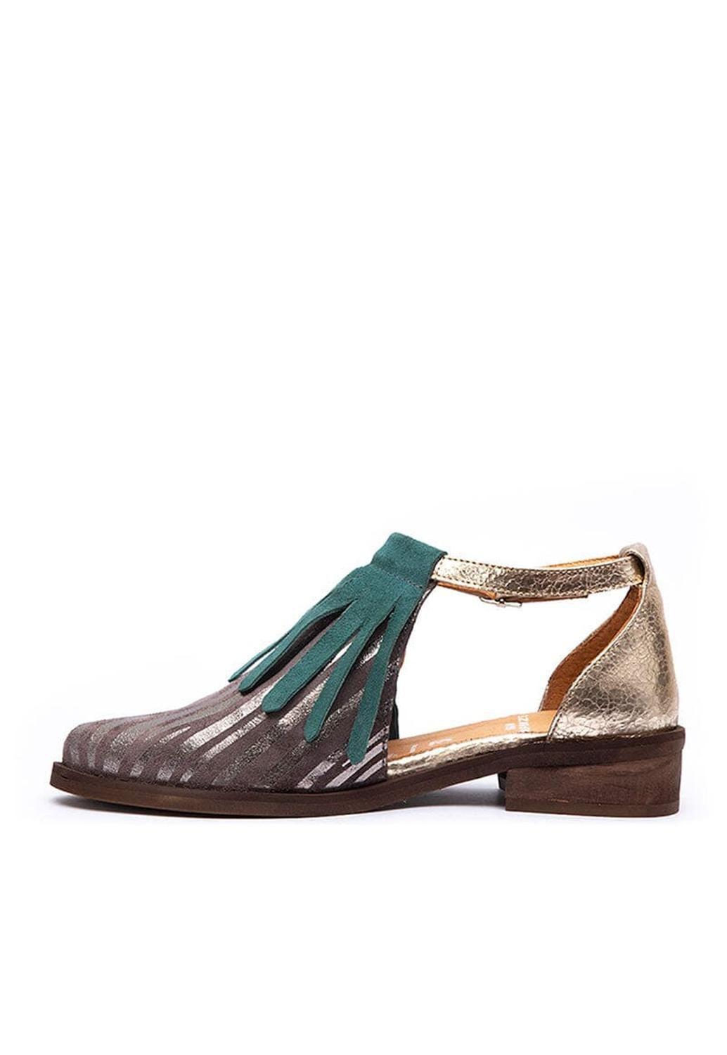 Zapato Mujer / Manly Niquel Menta-4