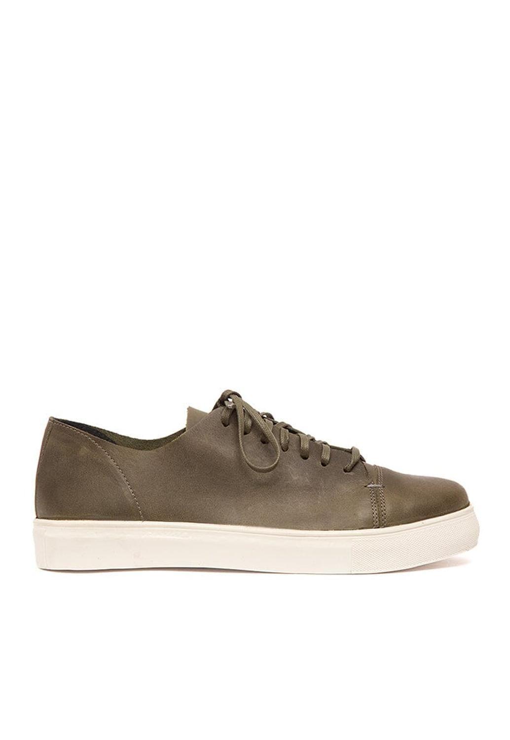 Zapatilla Hombre De Cuero Toro Verde C2-0