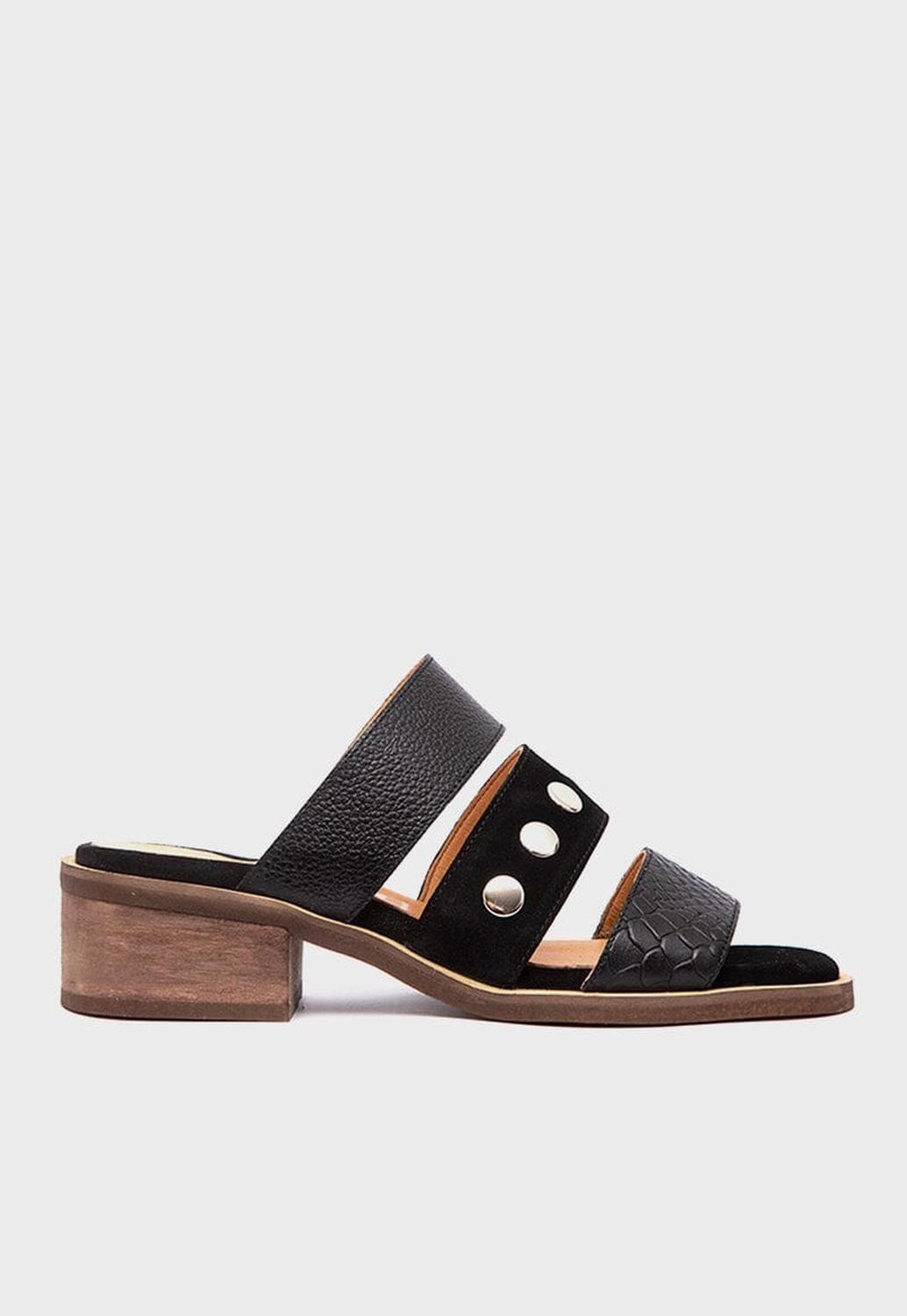 Sandalia Mujer / Piden Negro-2