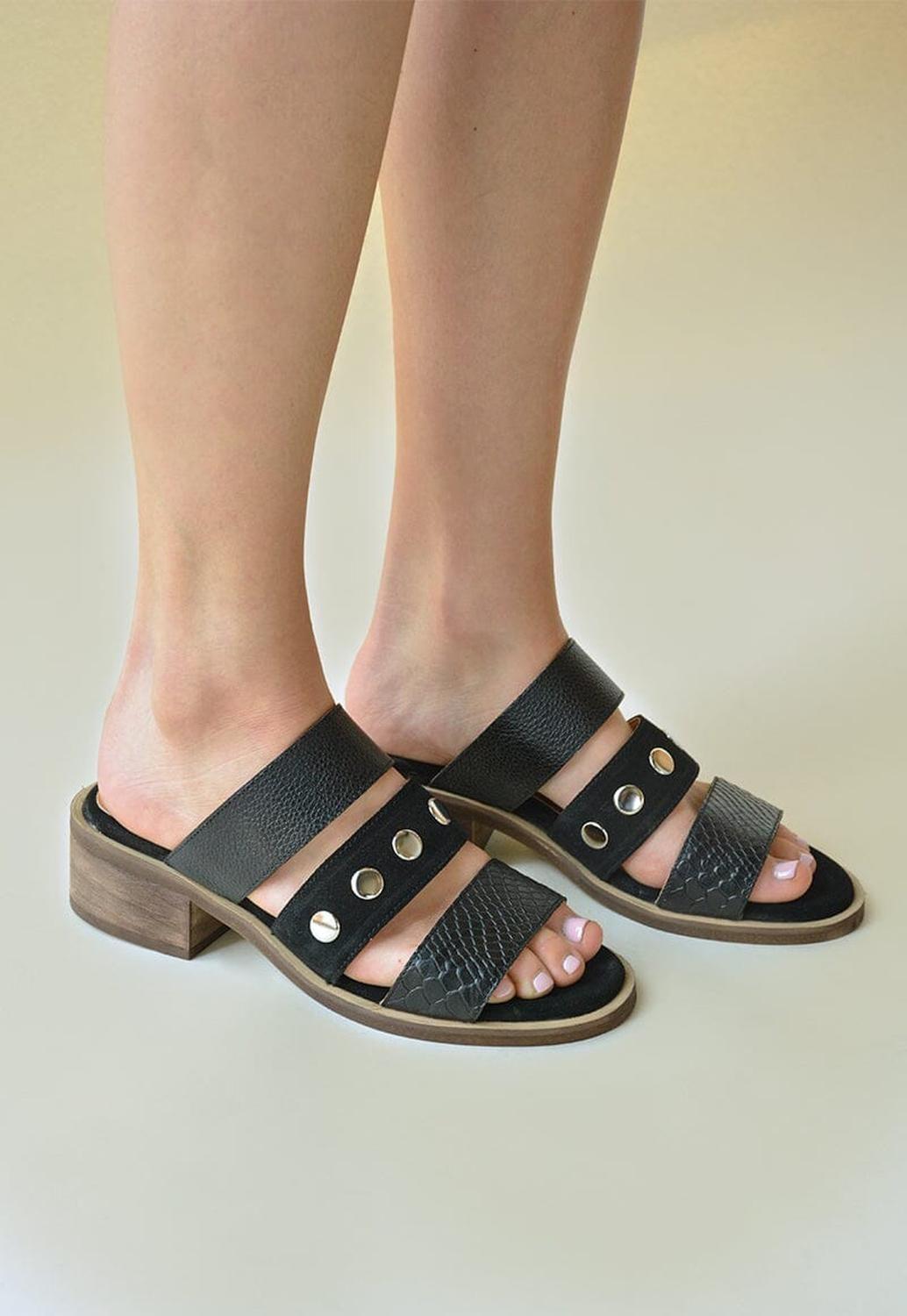 Sandalia Mujer / Piden Negro-3