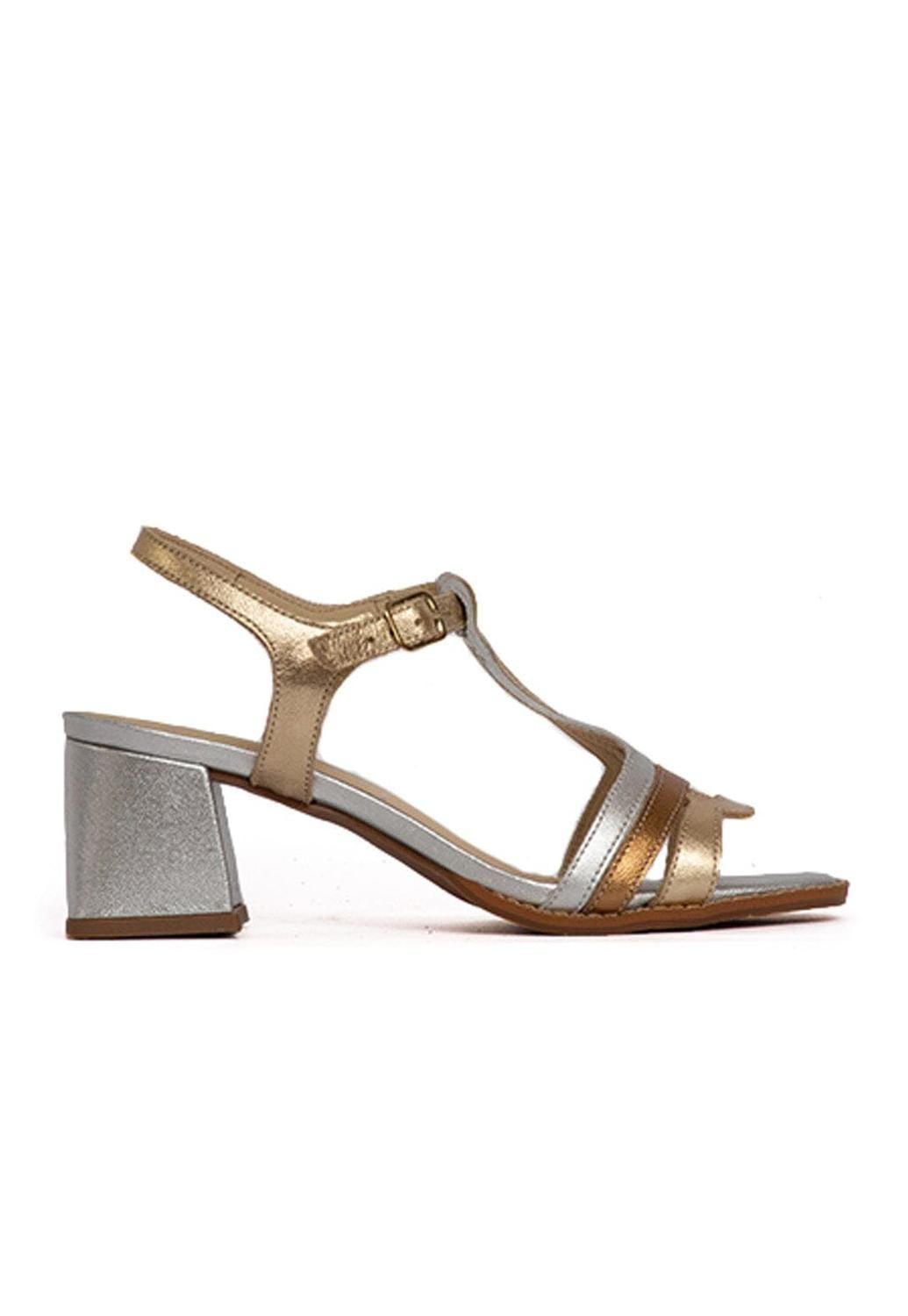 Sandalia Mujer / Candela Metálico-1
