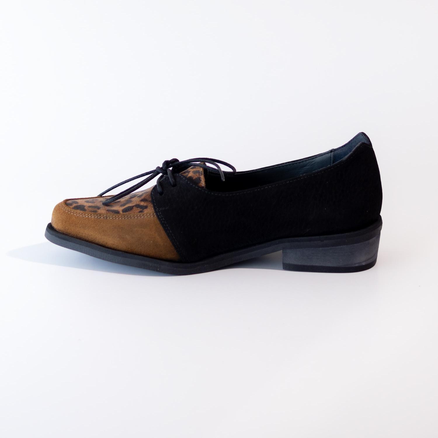 Zapato Mujer / Indira Negro Print-2