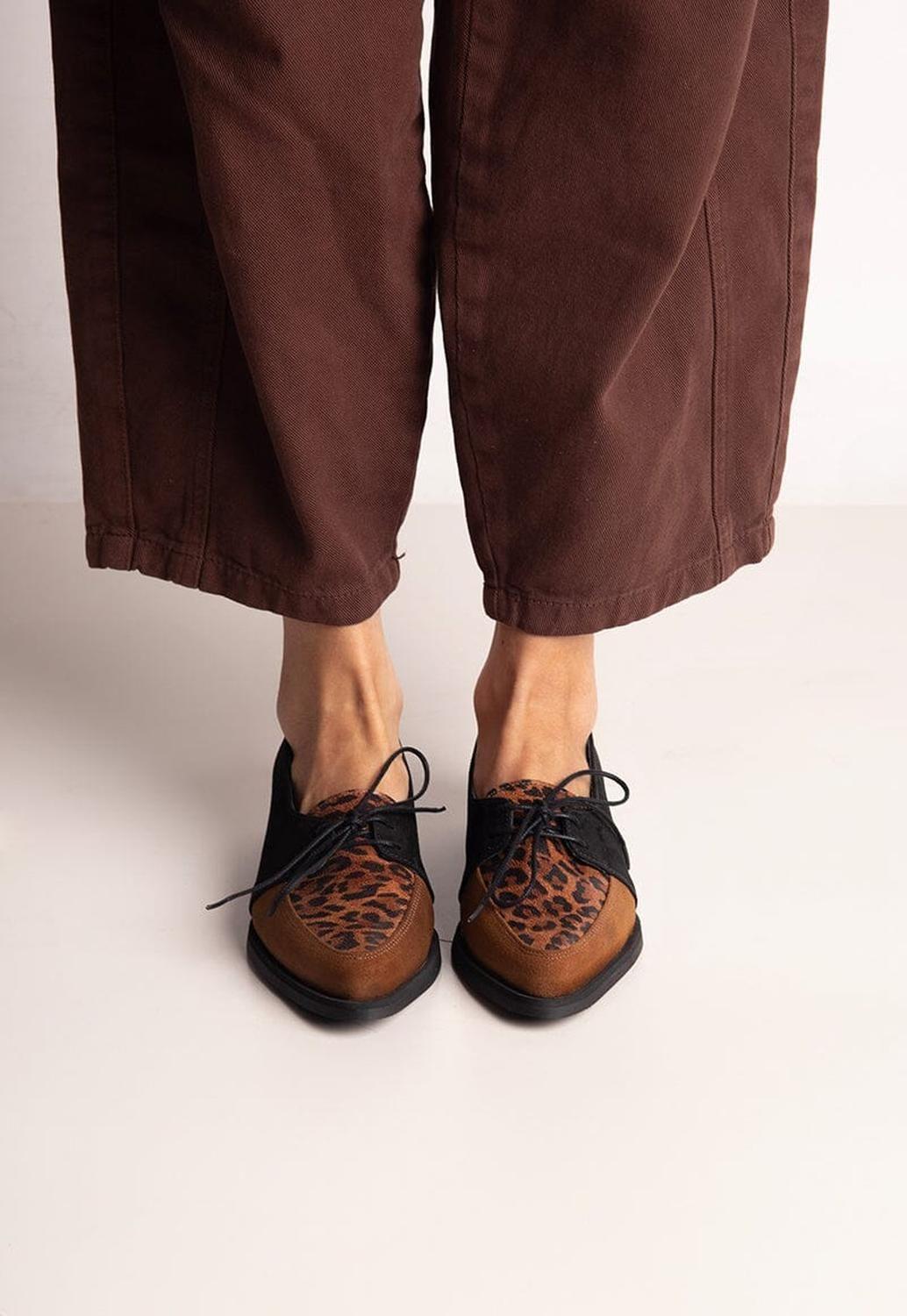 Zapato Mujer / Indira Negro Print-6