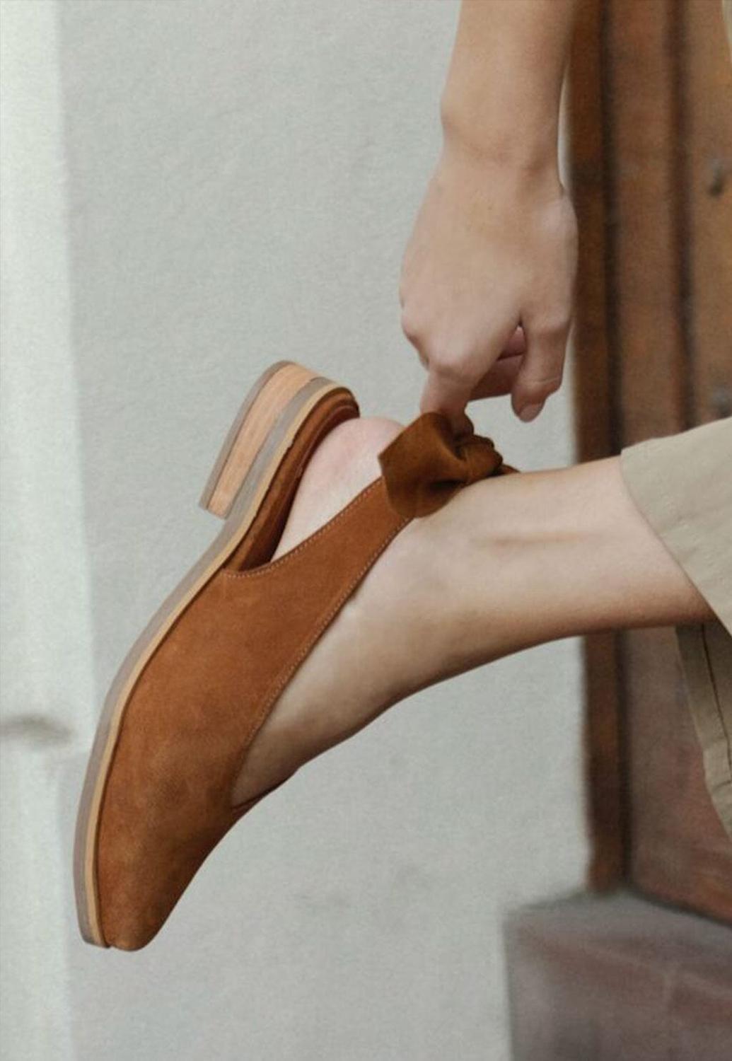 Zapato Mujer / Guindo Camel-7