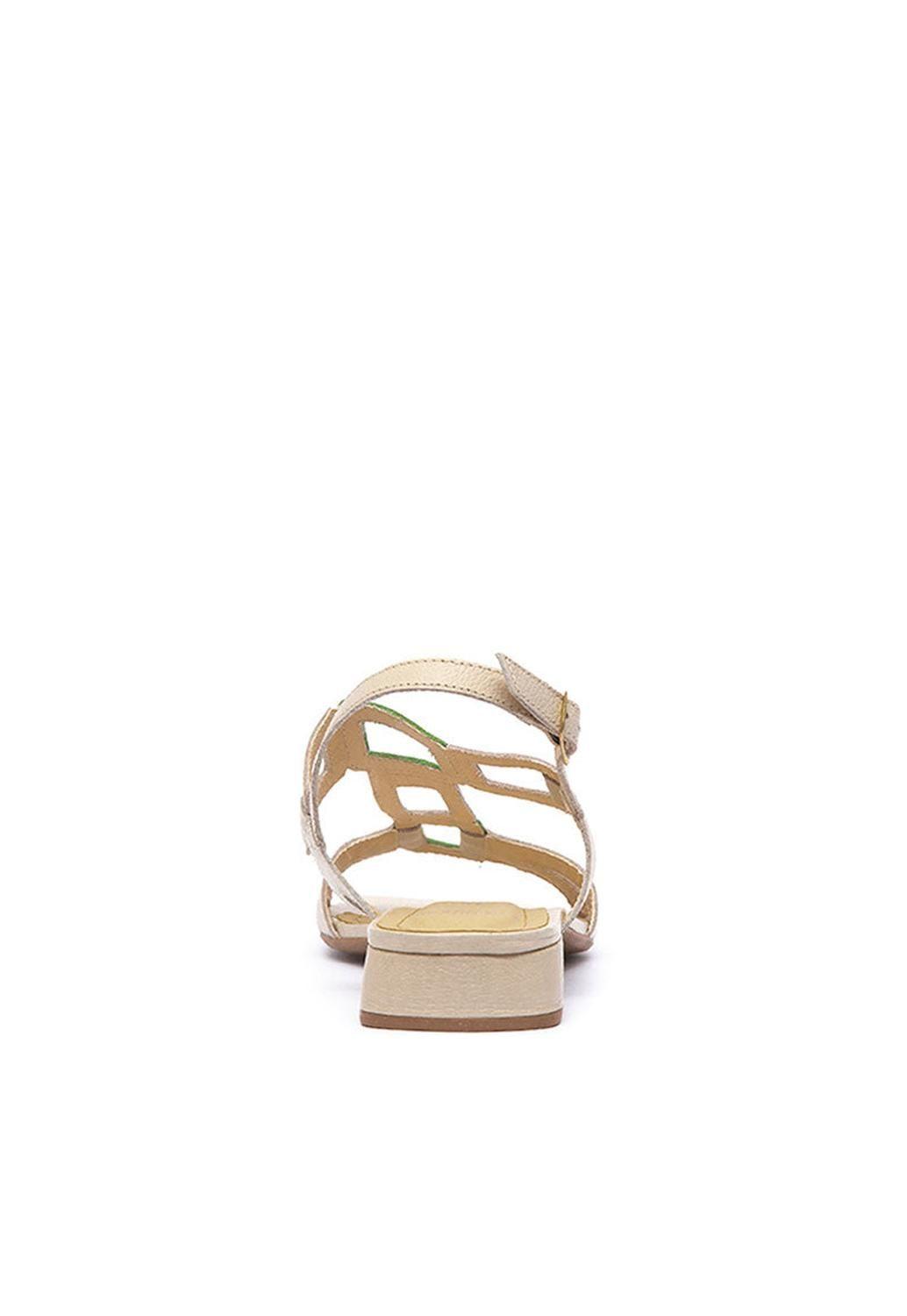 Sandalia Mujer / Bora Beige Verde-5