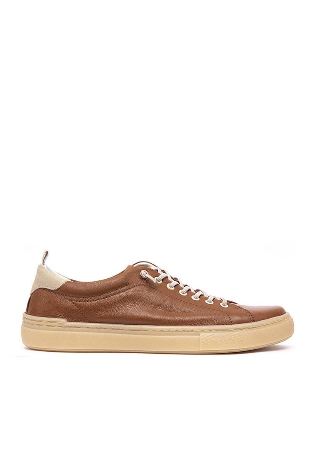Zapatilla Hombre De Cuero Prat Camel C3-0