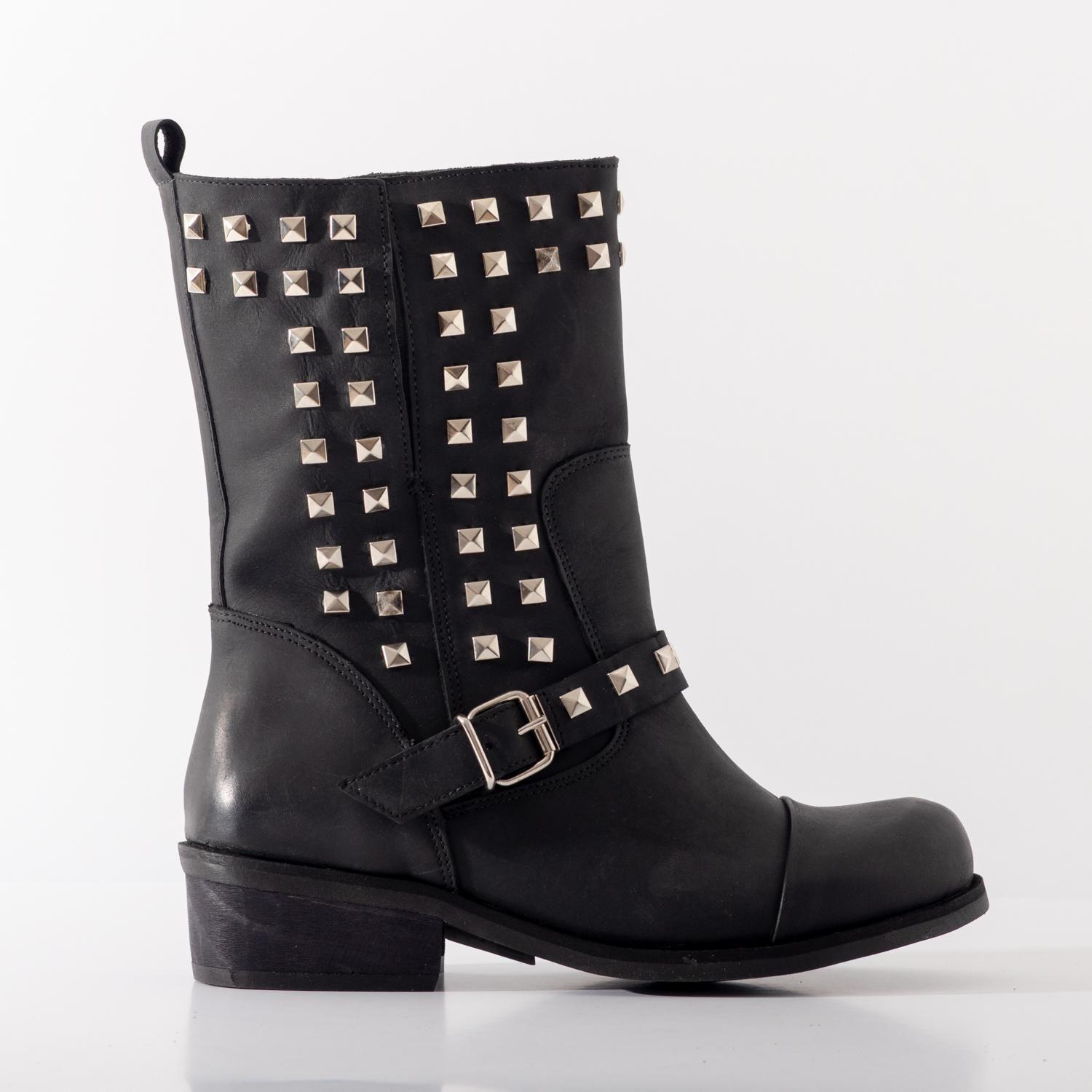 Bota Mujer / Bari Negro-0