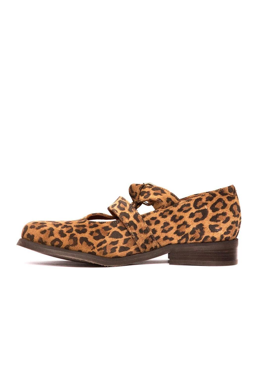 Zapato Mujer De Cuero Teresa Print C3-2