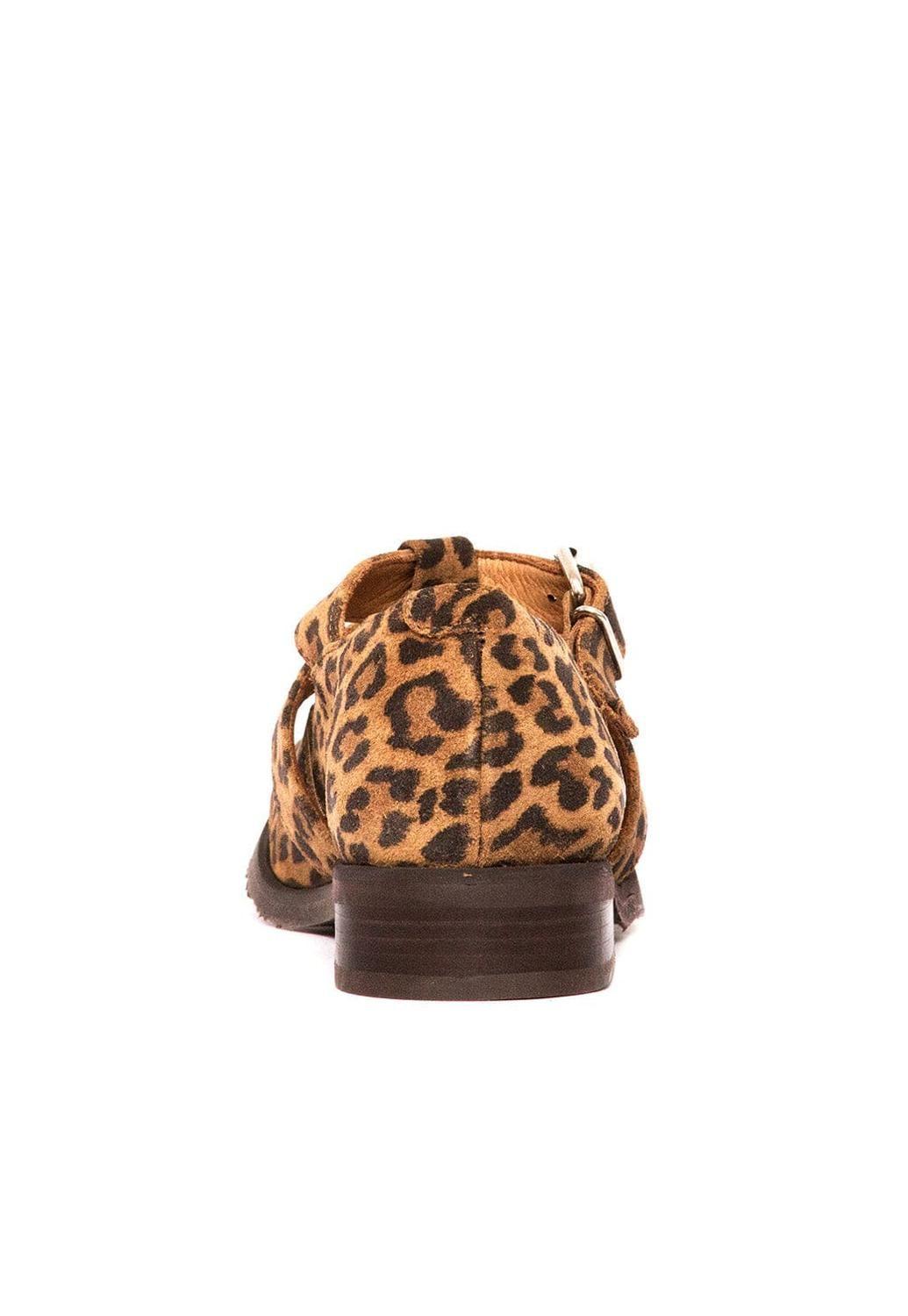 Zapato Mujer De Cuero Teresa Print C3-3