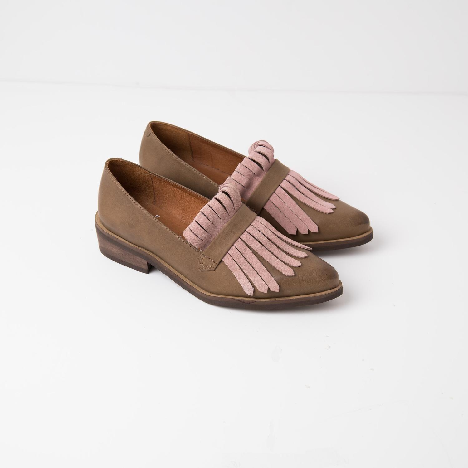 Zapato Mujer / Alba Taupe Rosado-1