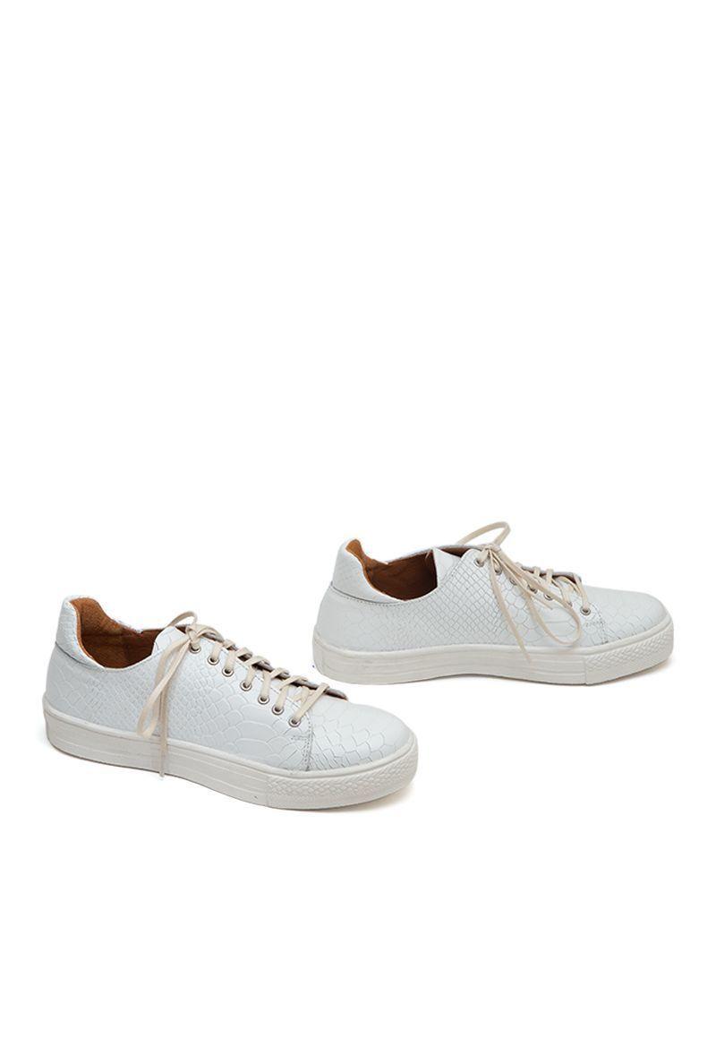 Botin De Cuero Hortensia C2 Blanco Giani Dafirenze-2