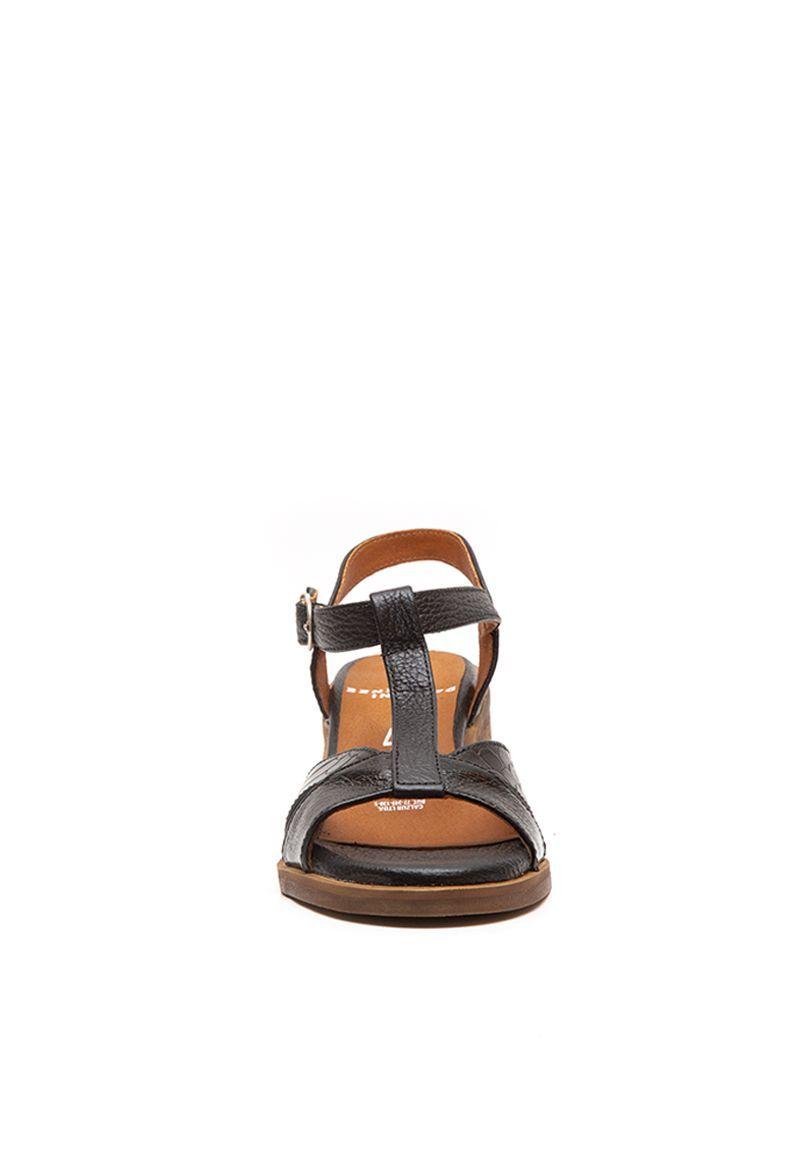 Sandalia De Cuero Sauco C1 Negro Giani Dafirenze-3