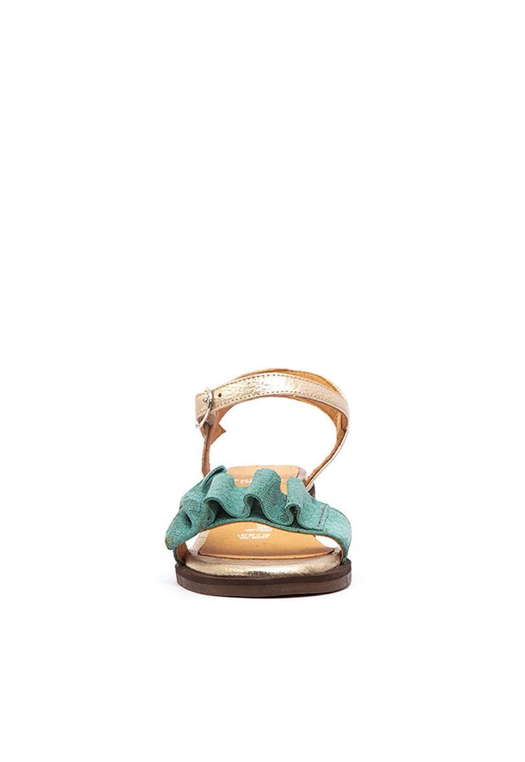 Sandalia Mujer / Nogal Menta-3