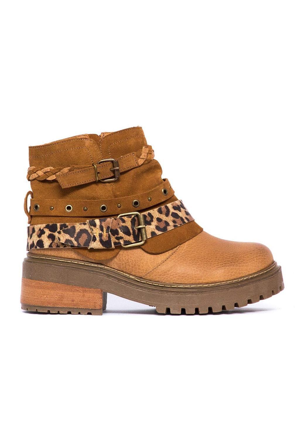 Botin Mujer / Queltehue Camel-0