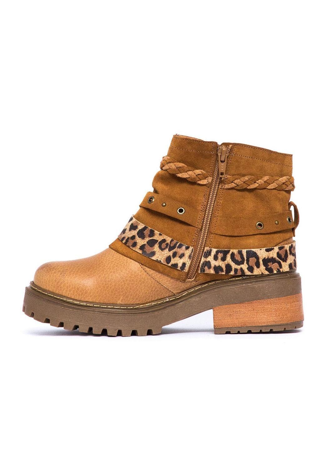 Botin Mujer / Queltehue Camel-2
