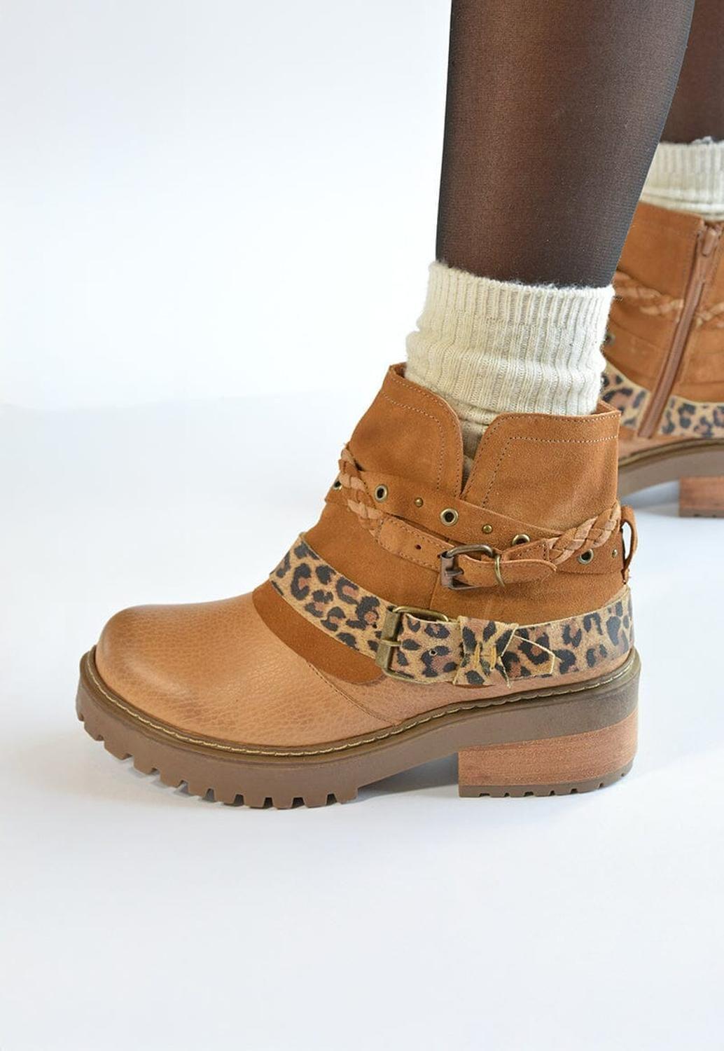 Botin Mujer / Queltehue Camel-4