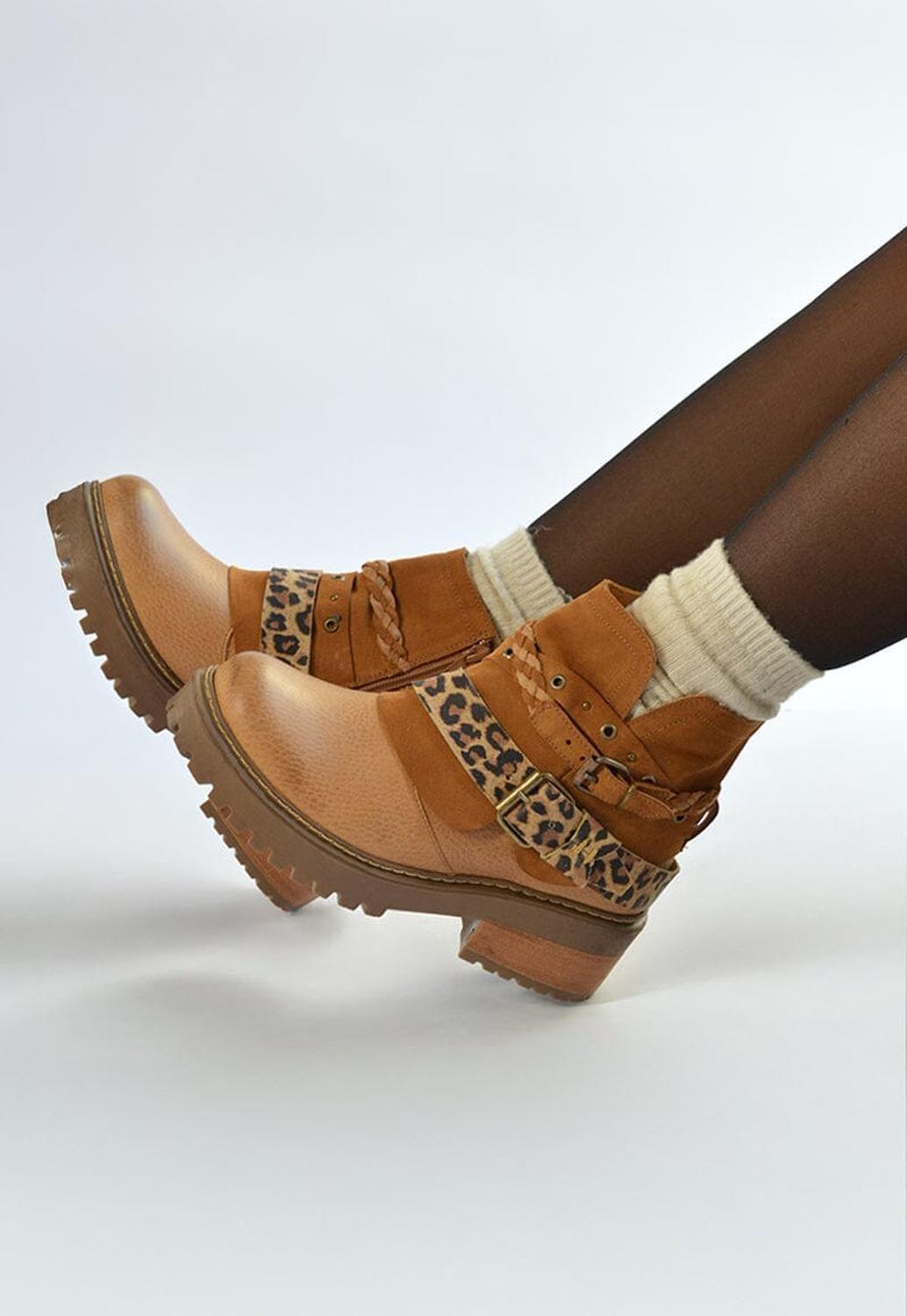 Botin Mujer / Queltehue Camel-5
