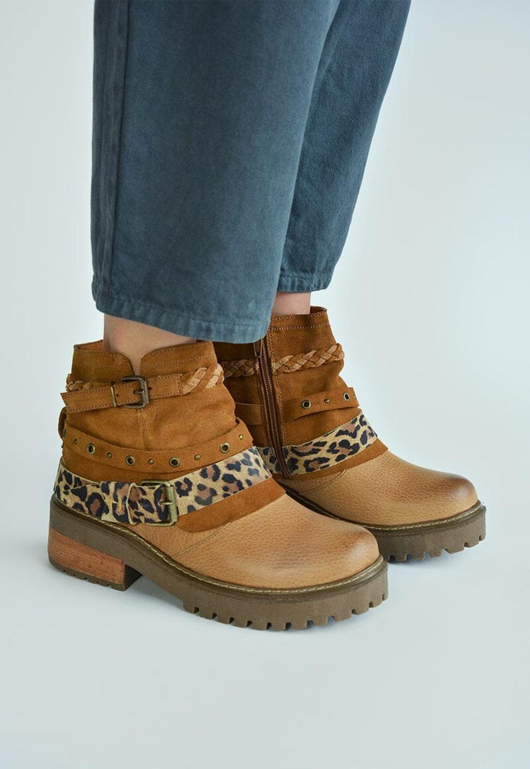 Botin Mujer / Queltehue Camel-6