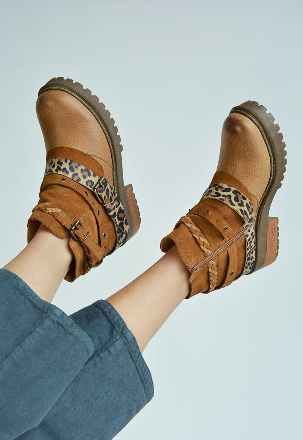 Botin Mujer / Queltehue Camel-8