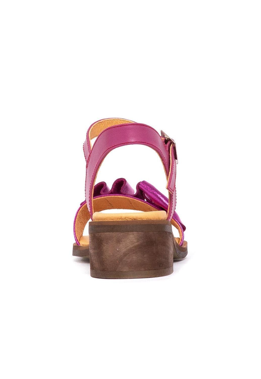 Sandalia Mujer / Nogal Fucsia-4