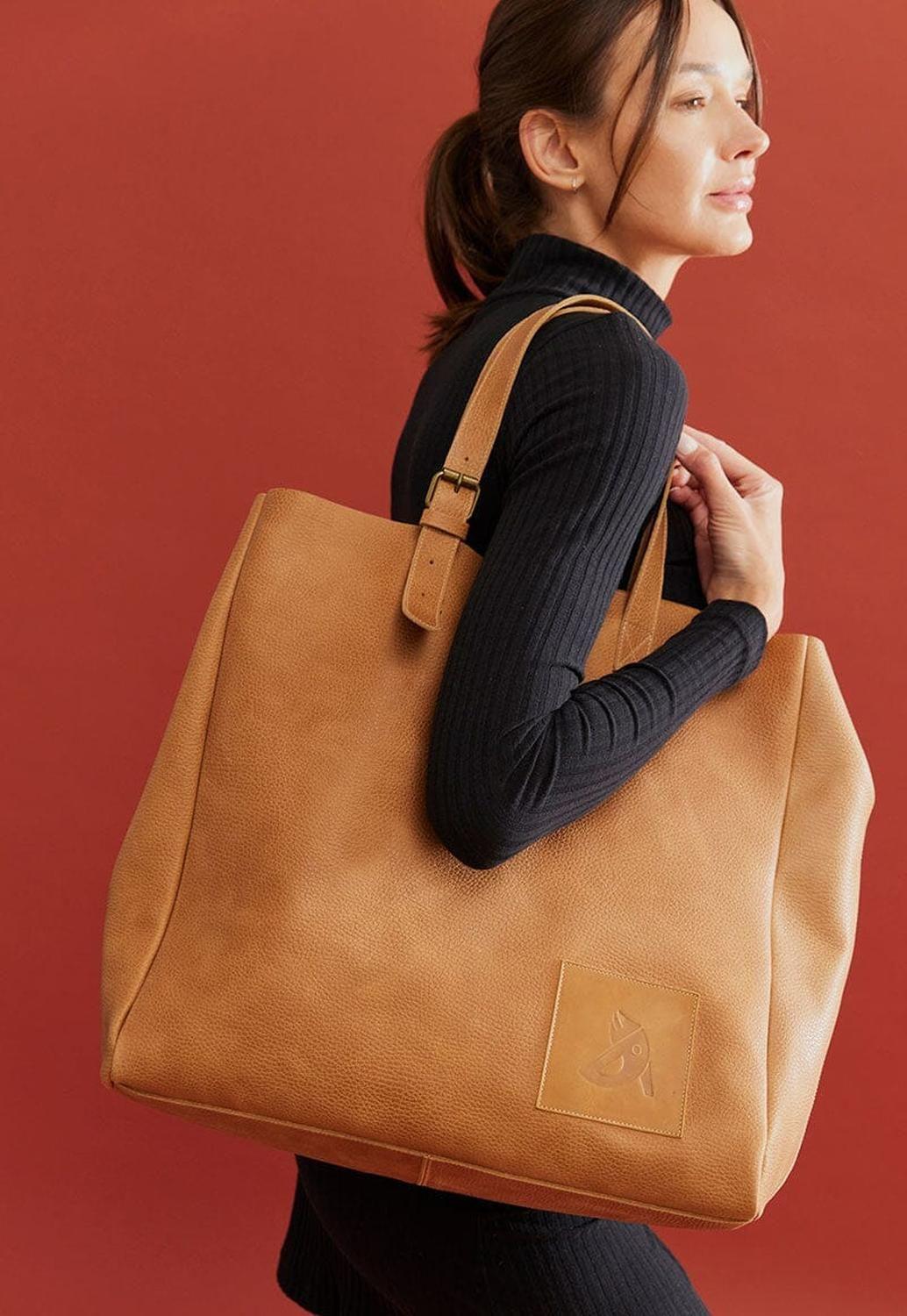 Cartera Mujer De Cuero Hera Camel C2-0