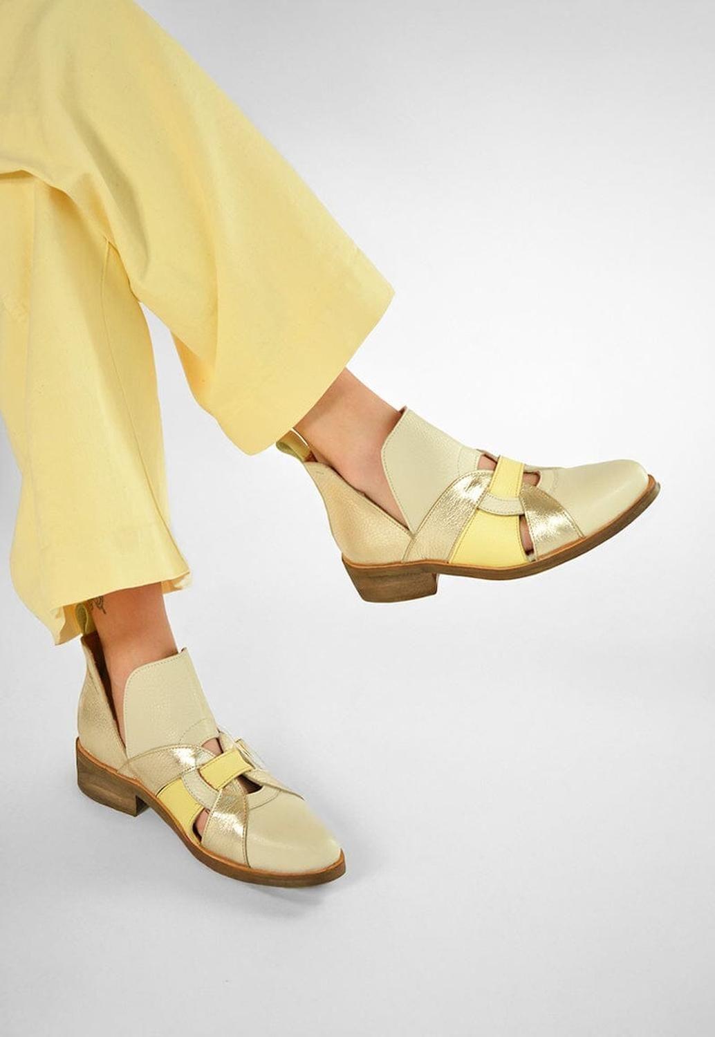 Botin Mujer / Alhue Amarillo-0