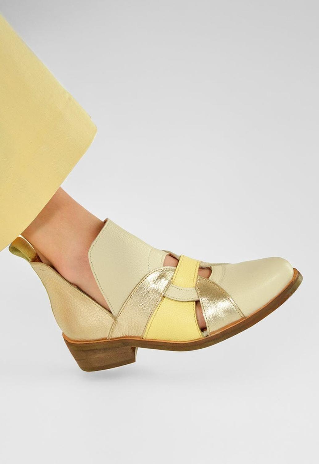 Botin Mujer / Alhue Amarillo-6