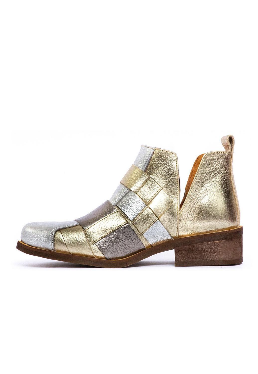 Botin Mujer / Baia Metálico-3