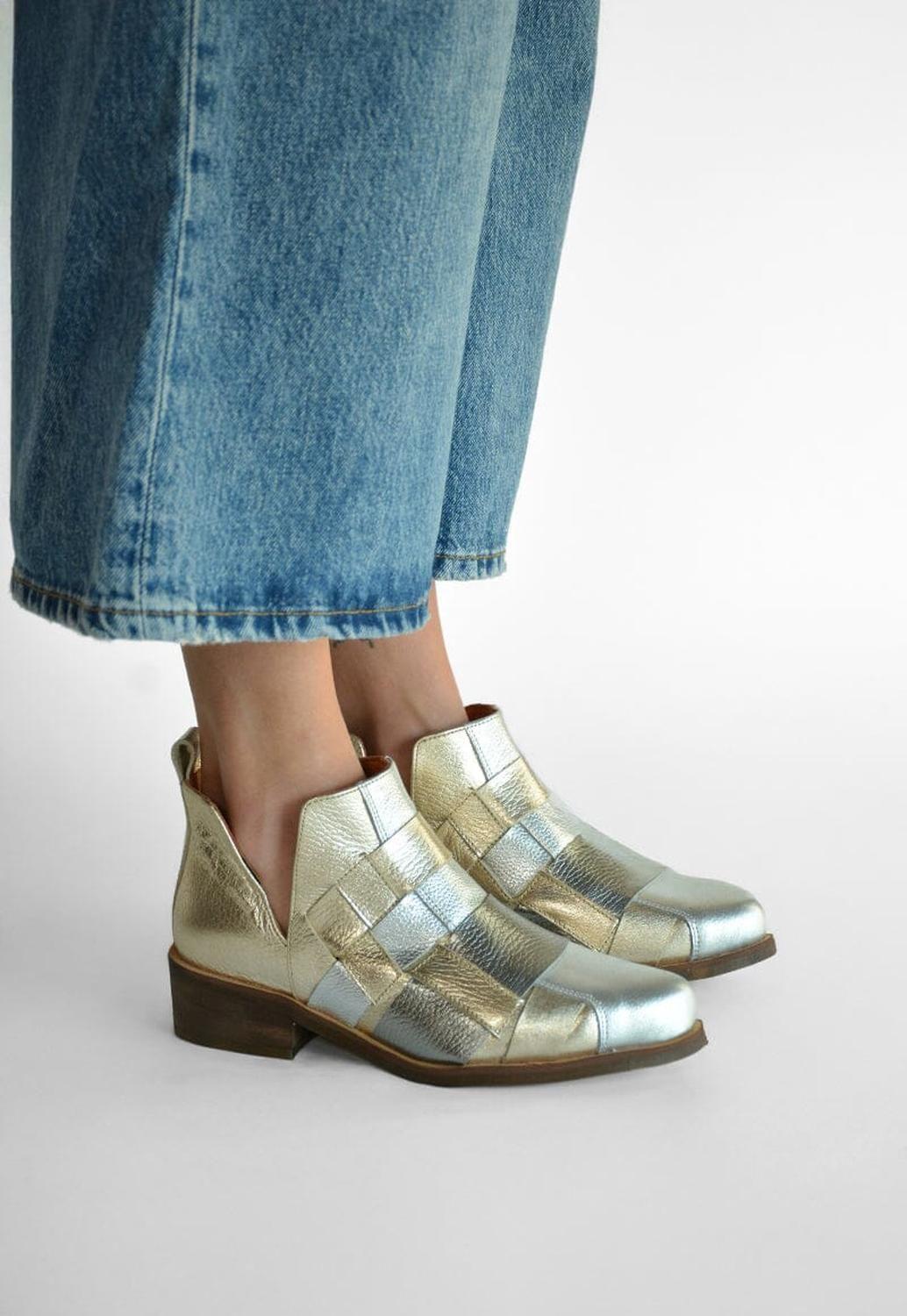 Botin Mujer / Baia Metálico-7