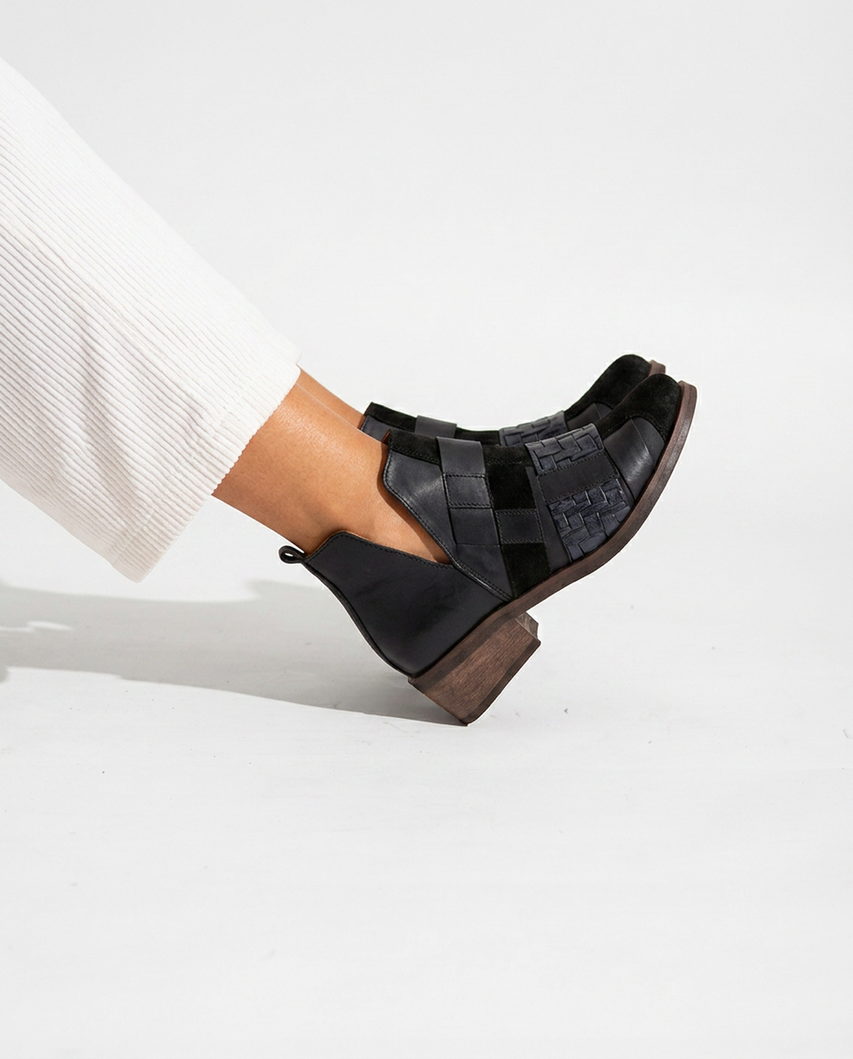 Botin Mujer  Cuero Mujer  Baia Negro-3