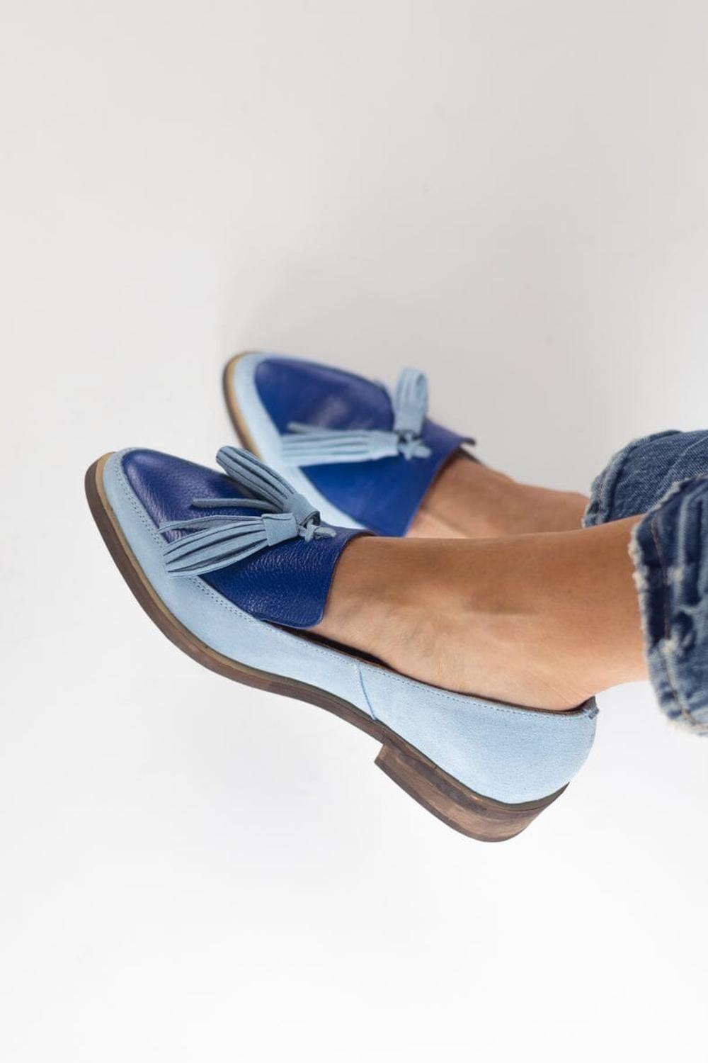 Zapato Mujer / Allegra Celeste-6