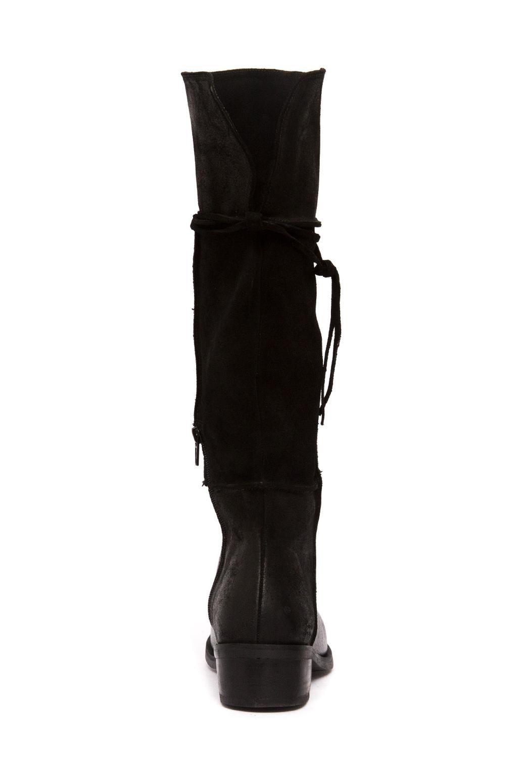 Bota Cuero Mujer  Jade Negro-5