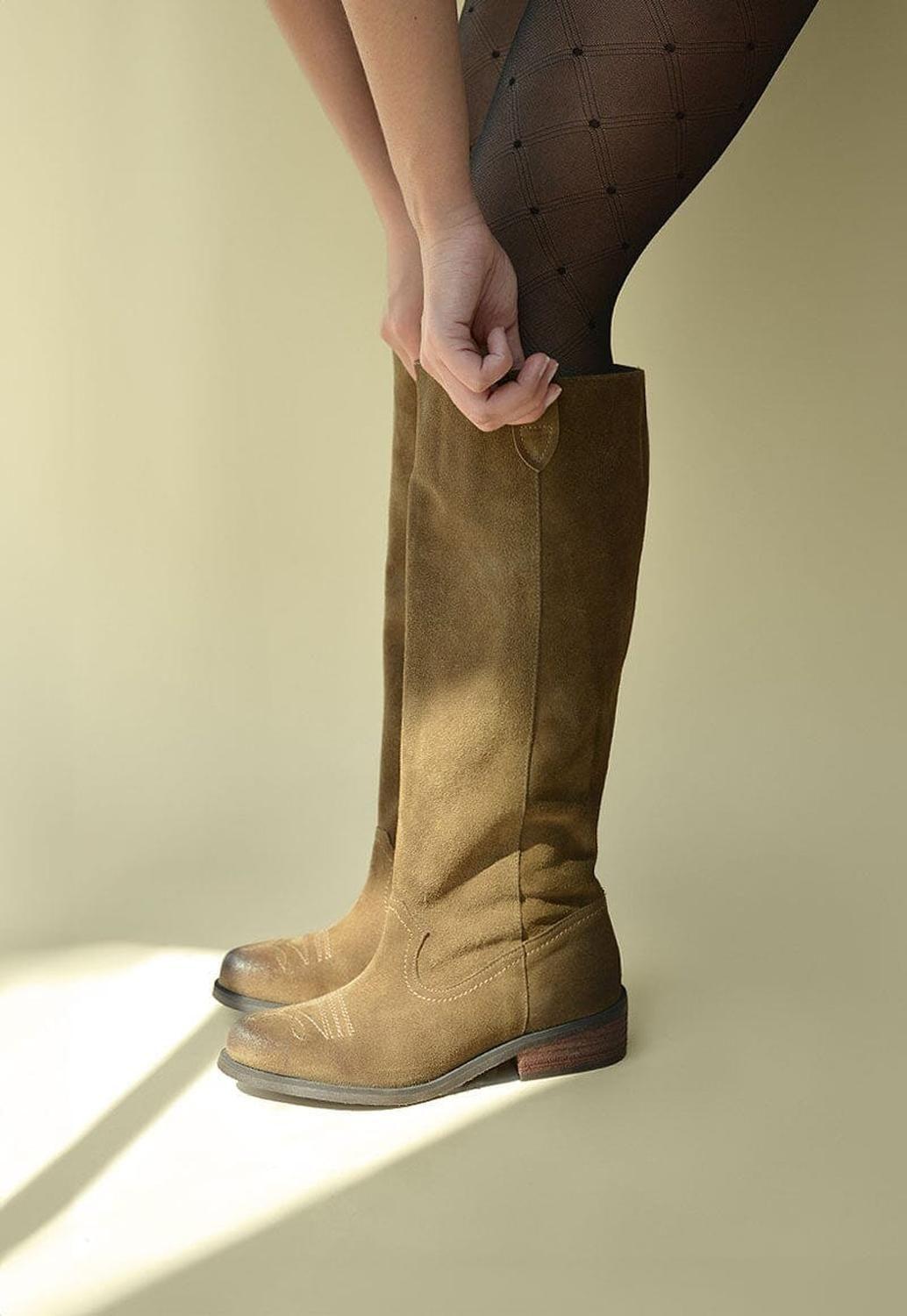 Bota Mujer / Pudu Taupe-6