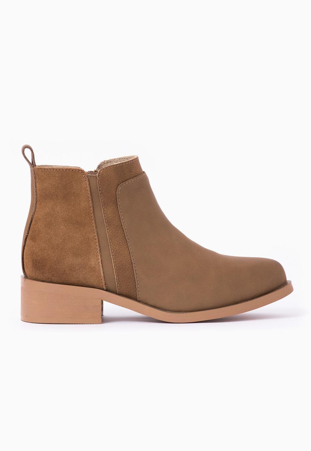 Botin Mujer / Urogallo Camel-0