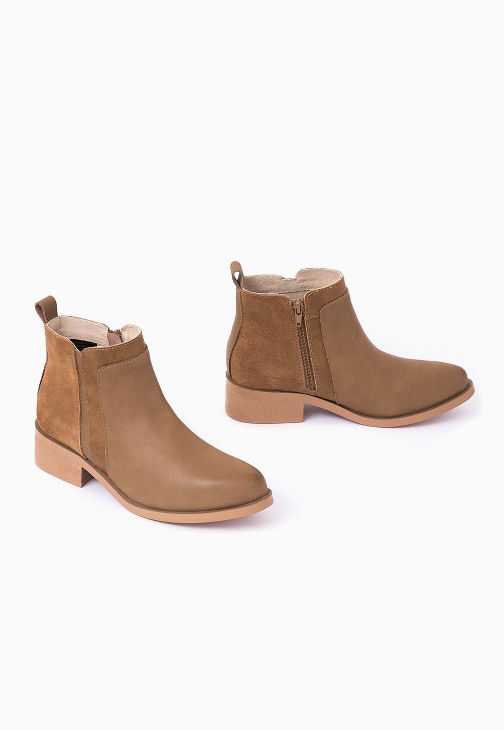 Botin Mujer / Urogallo Camel-1