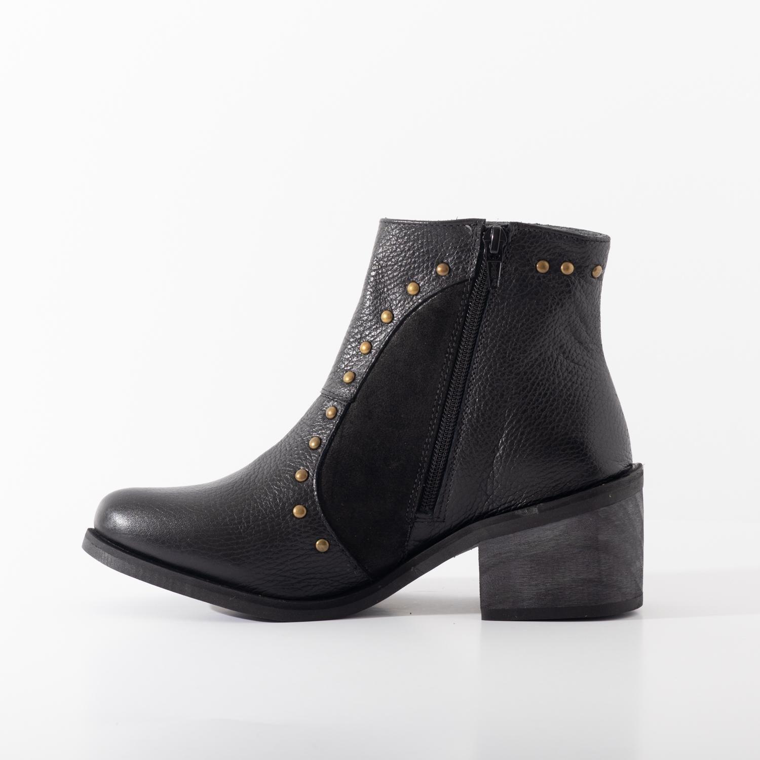 Botin Mujer / Begonia Negro-2
