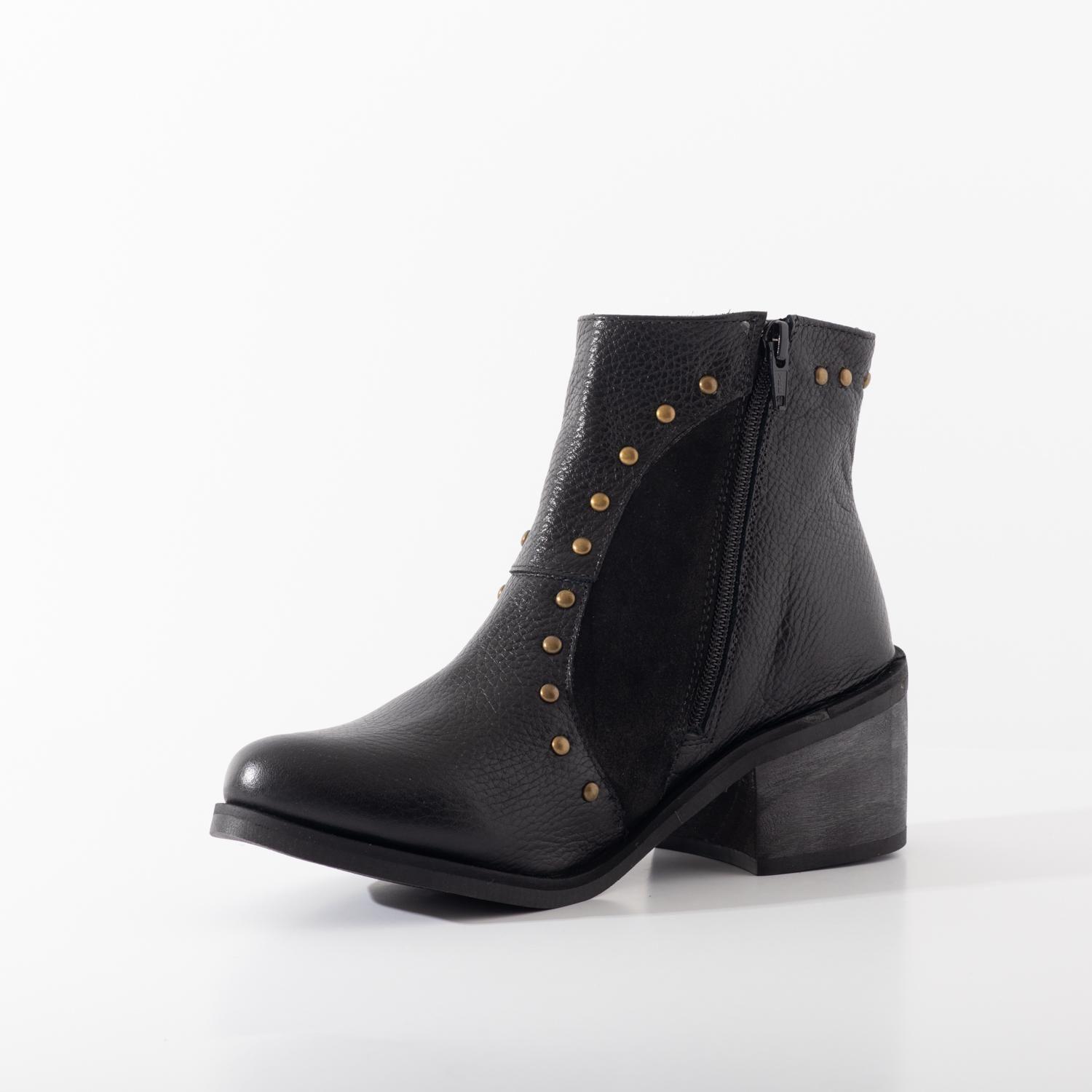 Botin Mujer / Begonia Negro-3