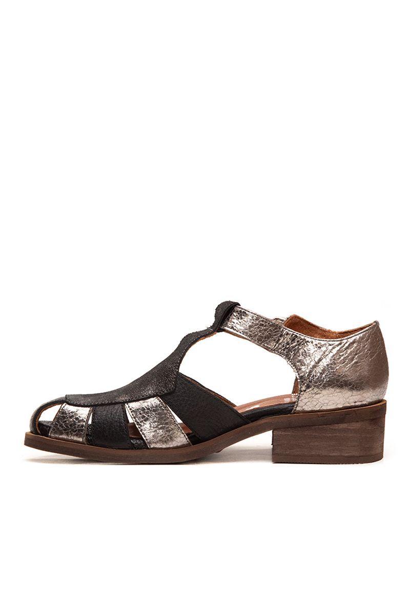 Zapato De Cuero Penon C6 Negro Giani Dafirenze-0