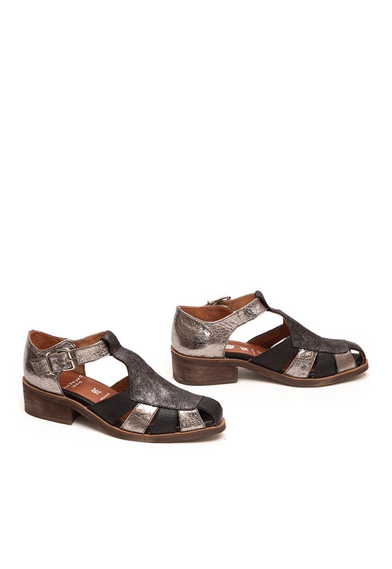 Zapato De Cuero Penon C6 Negro Giani Dafirenze-2