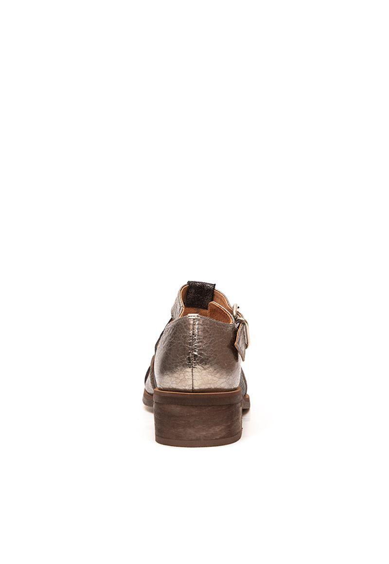 Zapato De Cuero Penon C6 Negro Giani Dafirenze-5