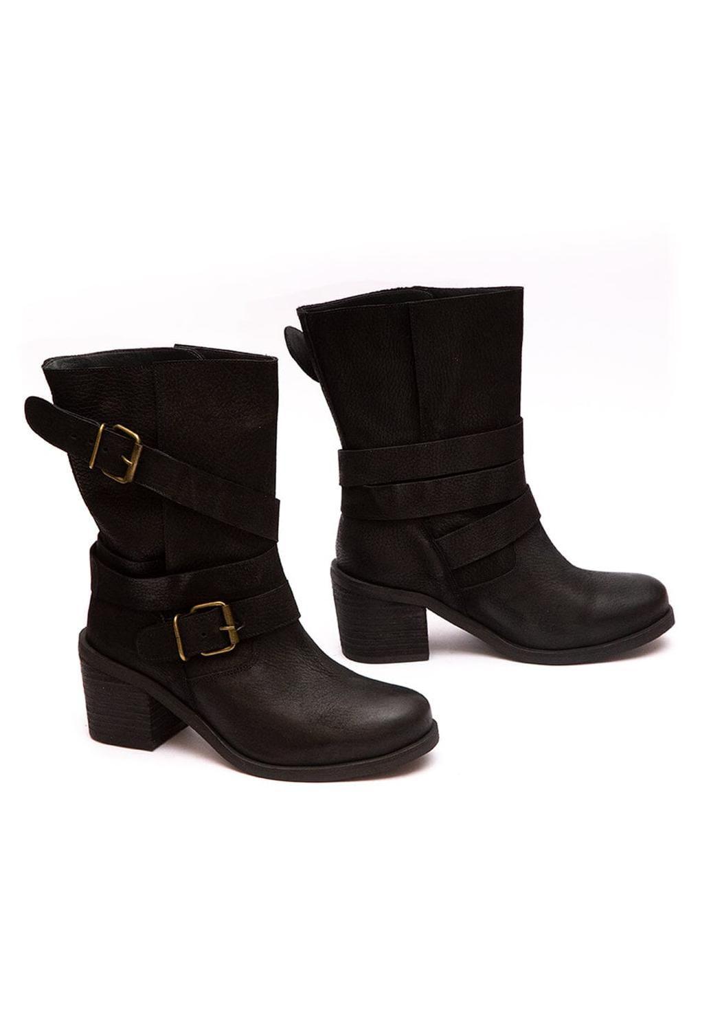 Bota Mujer / Mercedes Negro-5