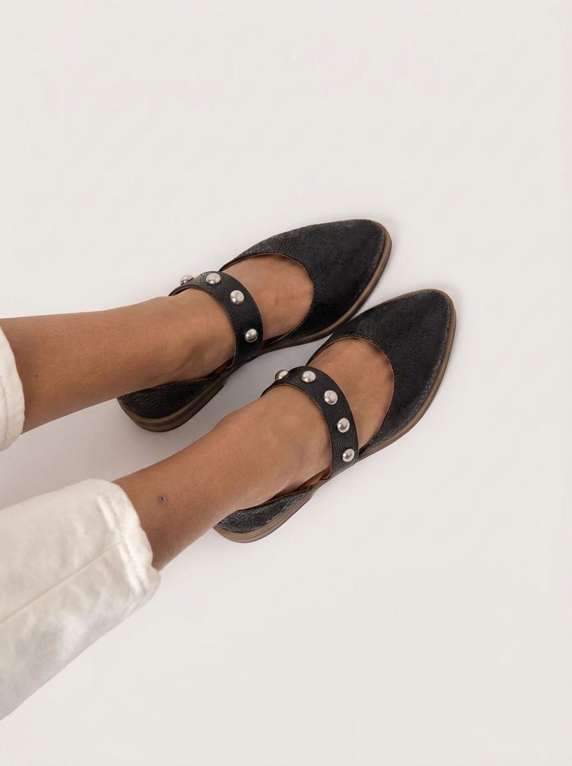 Zapato Mujer / Nandu Negro-4