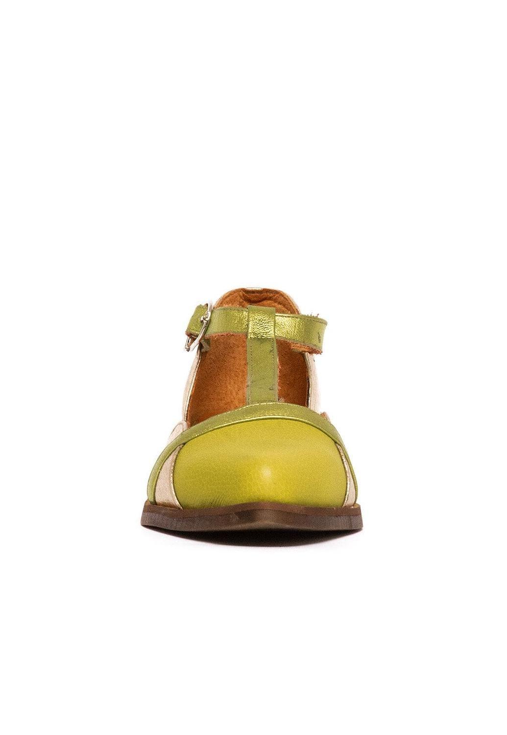 Zapato Mujer / Pomarino Verde Niquel-2