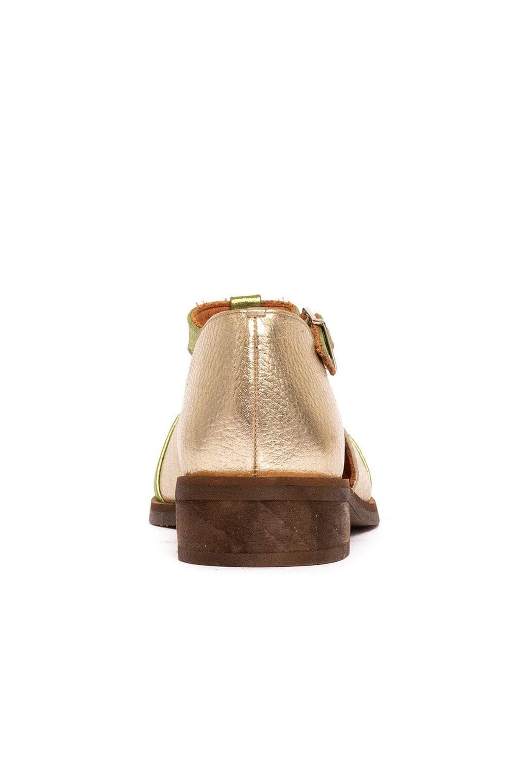 Zapato Mujer / Pomarino Verde Niquel-4