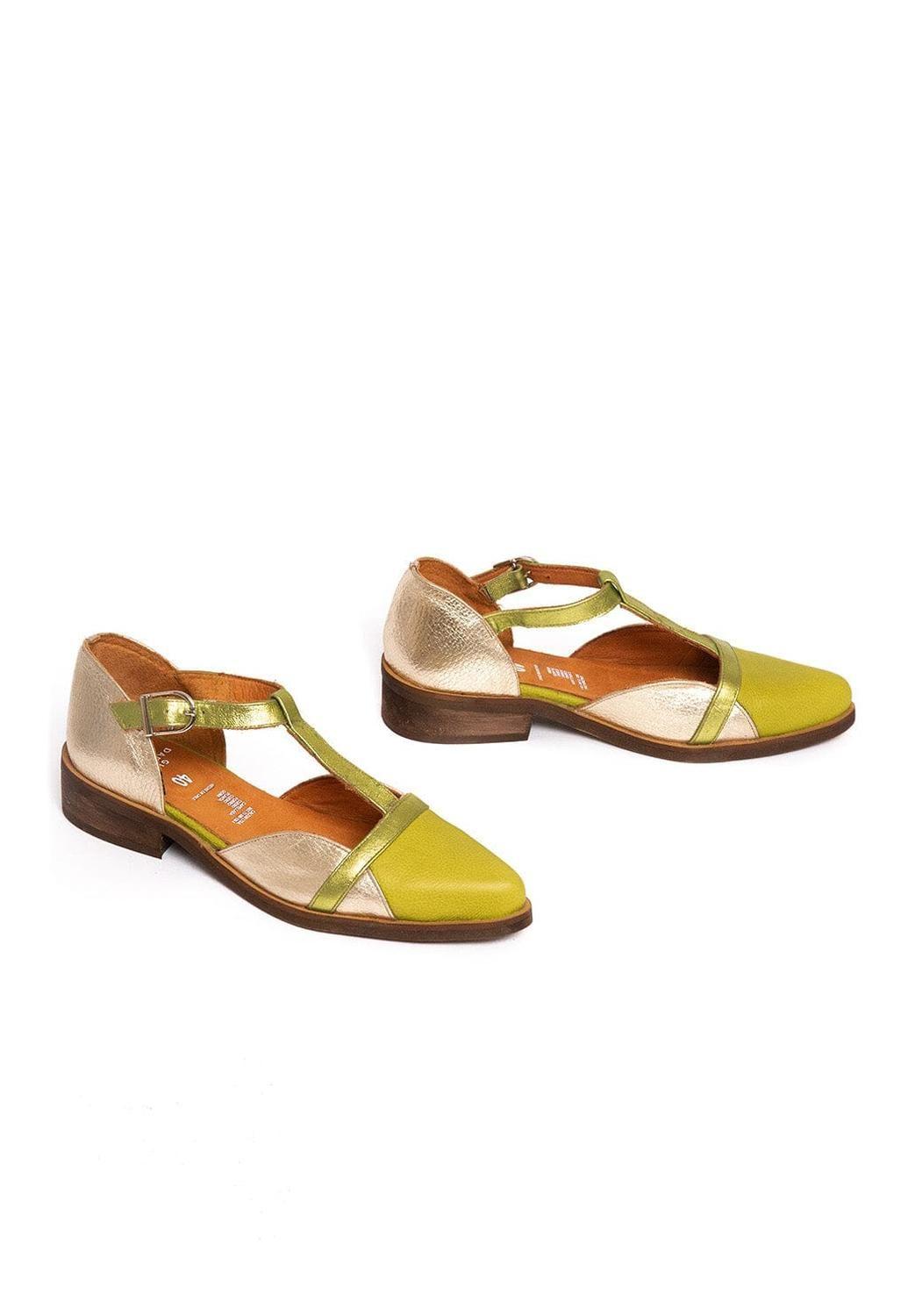 Zapato Mujer / Pomarino Verde Niquel-5