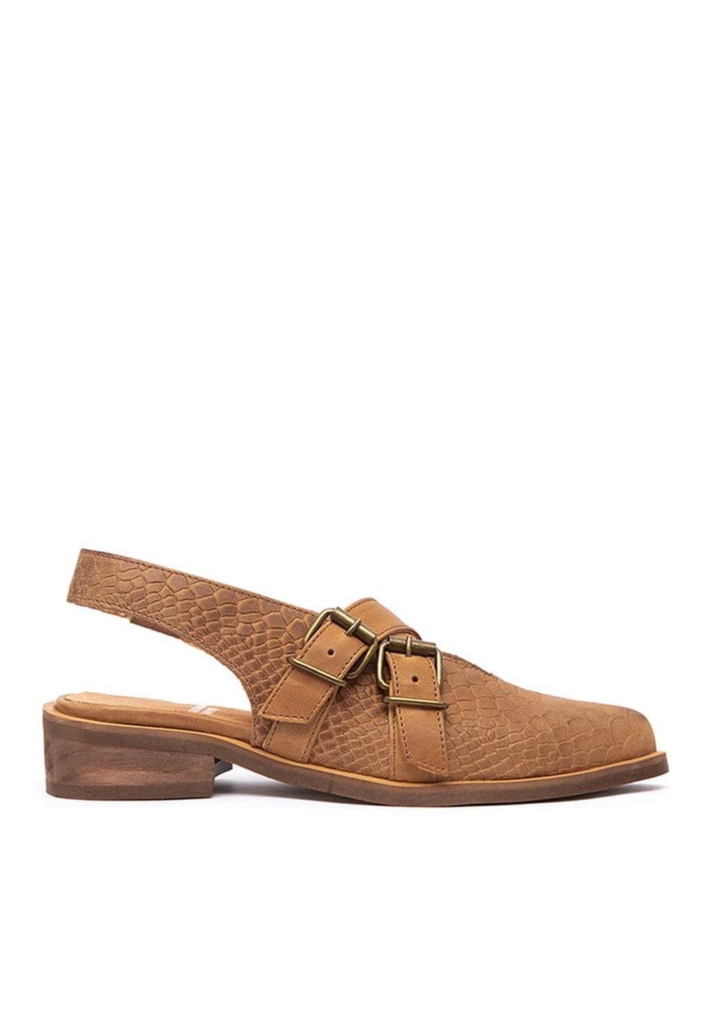 Zapato Mujer / Avellano Camel-1