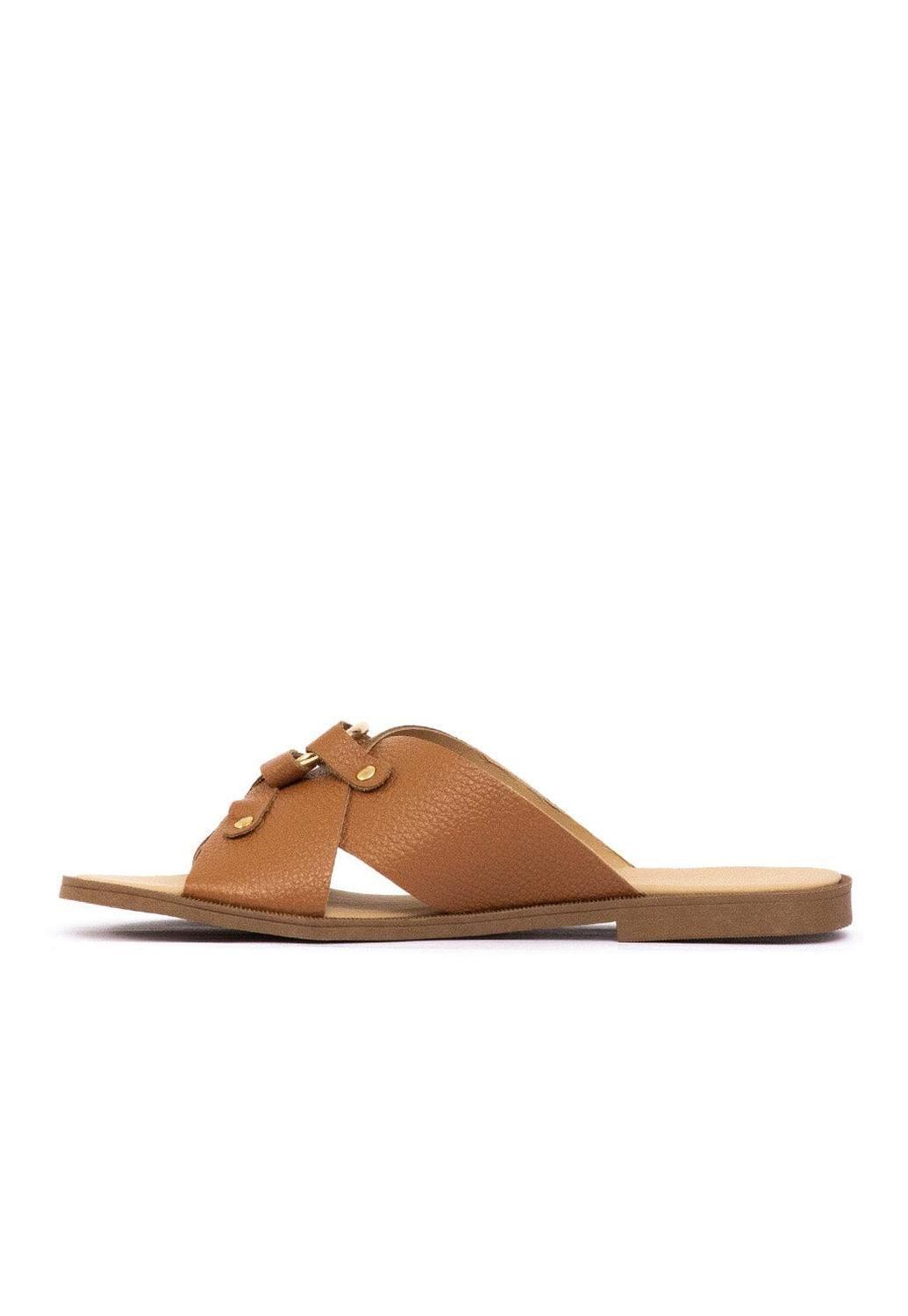 Sandalia Mujer / Vita Camel-3