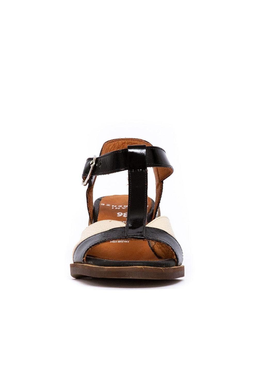 Sandalia Mujer / Sauco Negro Beige-2